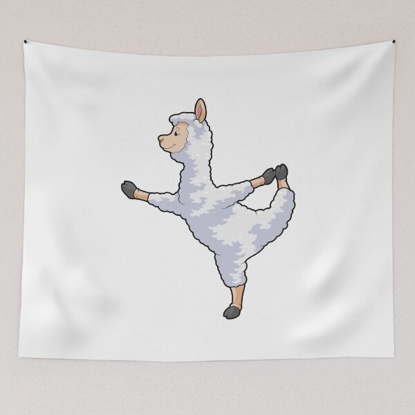 Item preview, Llama Yoga Fitness Gymnastics designed and sold by Snabdesign84.