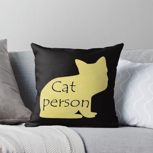 Item preview, Cat person ~ yellow designed and sold by moonlovedesigns.