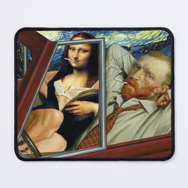 Item preview, Van Gogh & Mona lisa designed and sold by coolmaneramz.