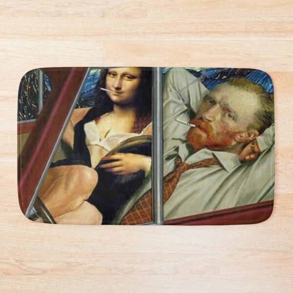 Item preview, Van Gogh & Mona lisa designed and sold by coolmaneramz.
