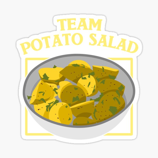 Caesar Salad Sticker, Funny Food Stickers