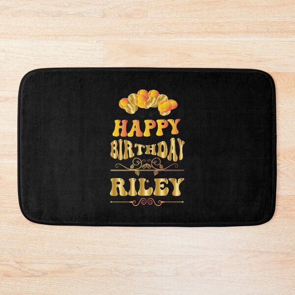 Item preview, Happy birthday Riley designed and sold by bahdsgraphic.