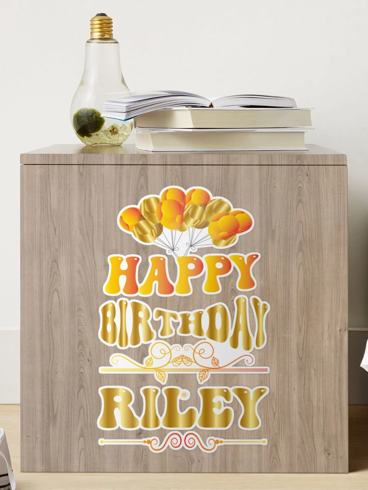 Riley Gallery Wall Art - Personalized Birthday Day Gift – LetterLuxe