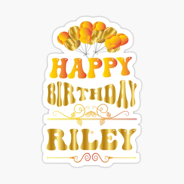 Riley  Sticker for Sale by badinboow