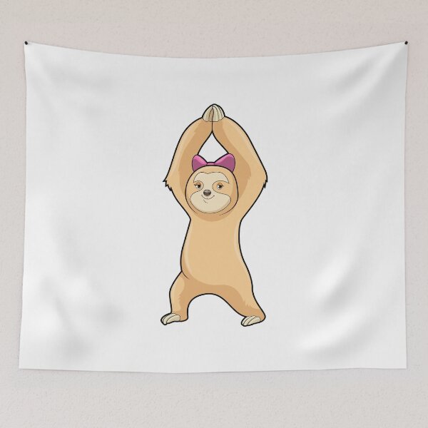 Item preview, Sloth Yoga Fitness Gymnastics designed and sold by Snabdesign84.