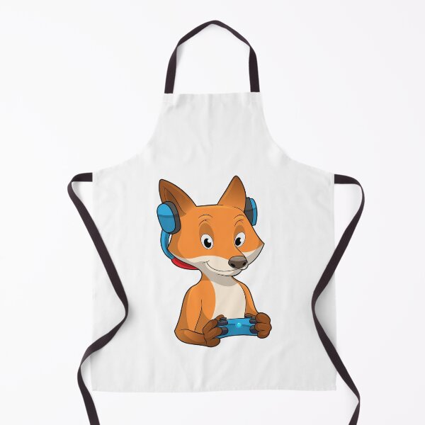 Item preview, Fox as Gamer with Joystick designed and sold by Snabdesign84.