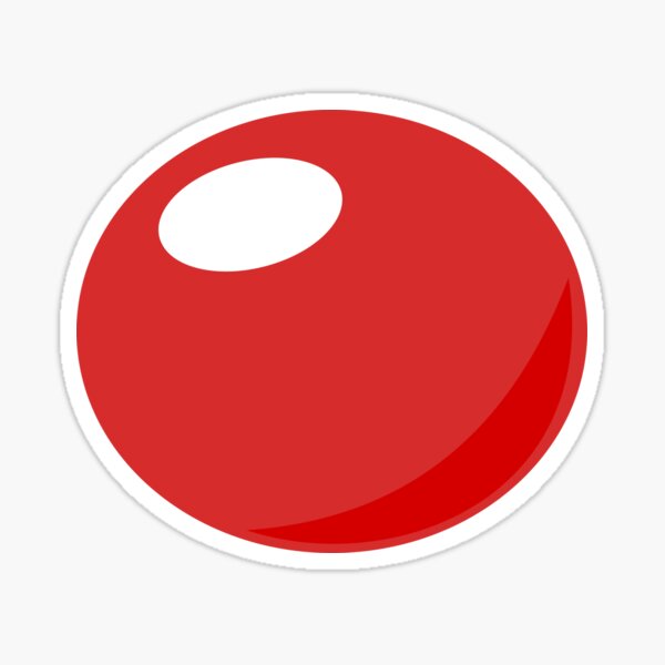 “Realistic Clown Nose” Sticker for Sale by HYCreativeStore | Redbubble
