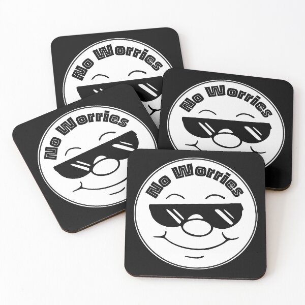 Item preview, No Worries | Funny Faces | Humor | Design 2 by derickquince designed and sold by DerickQuince.