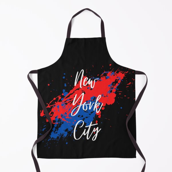Item preview, Design with the words New York City. Splatter effect blue and red colors designed and sold by toomi123.