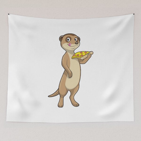 Item preview, Meerkat Pizza designed and sold by Snabdesign84.