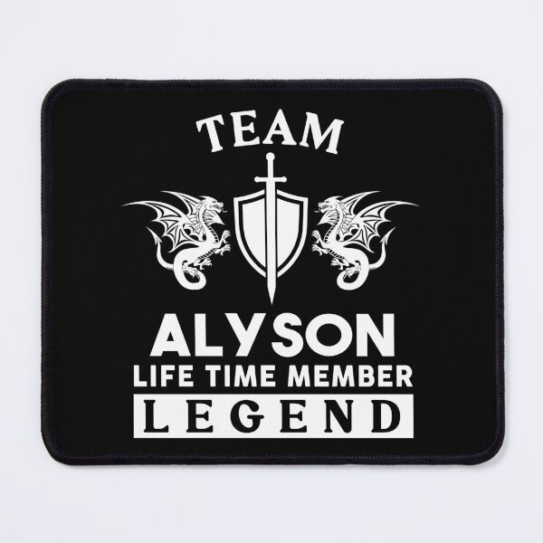 Item preview, Alyson Name T Shirt - Alyson Legend Lifetime Member Gift Item Tee designed and sold by aaronmaxi6.