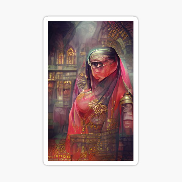 "Boss Begum" Sticker by PlacidHinds Redbubble