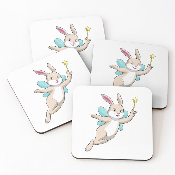 Item preview, Rabbit as Fairy with Magic wand designed and sold by Snabdesign84.