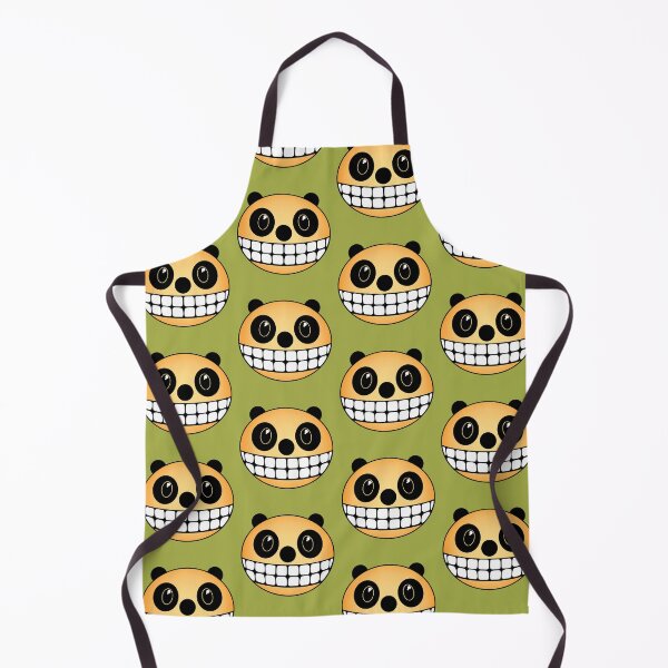 Item preview, Smiley Face Panda in Orange Sherbert designed and sold by RawSunArt.