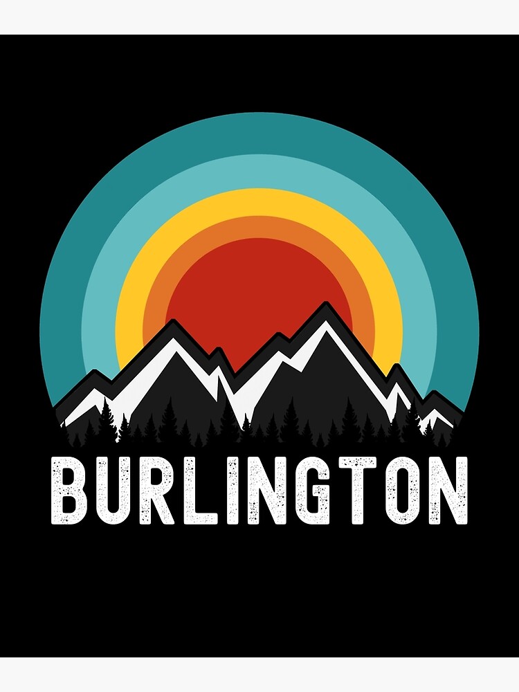 Discover Burlington Vintage Premium Matte Vertical Poster