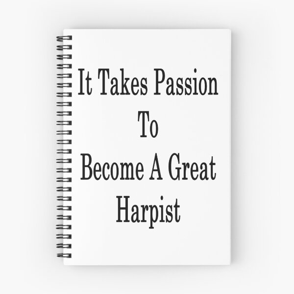 Item preview, It Takes Passion To Become A Great Harpist  designed and sold by supernova23.