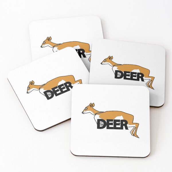 Item preview, deer animal lettermark logo on t-shirt designed and sold by Fahmiilman123.