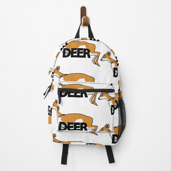 Item preview, deer animal lettermark logo on t-shirt designed and sold by Fahmiilman123.