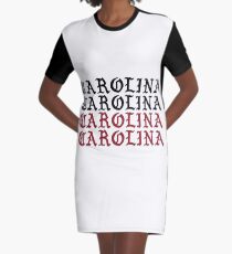carolina carolina carolina carolina Graphic T-Shirt Dress