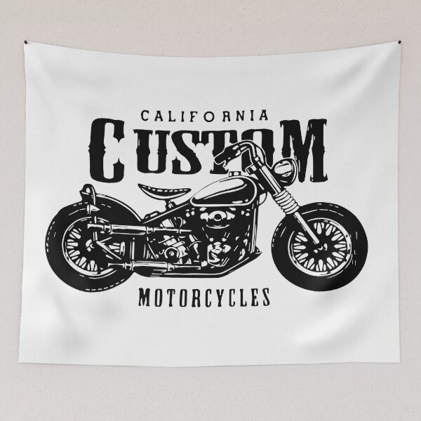 Item preview, california custom motorcycles designed and sold by WilArt02.