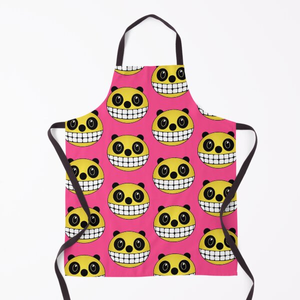 Item preview, Smiley Face Panda in Yellow designed and sold by RawSunArt.