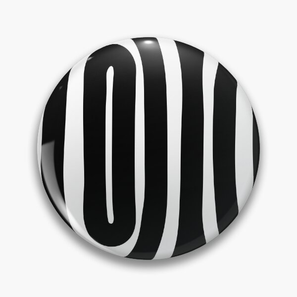 Item preview,  Hand Drawn Geometric Oval Patterns in Black and White - Retrostyle designed and sold by Hic21.