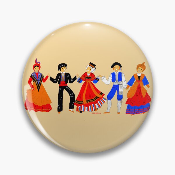 Item preview, Farandole of the Pyrenees, France designed and sold by Catherine Debusne.