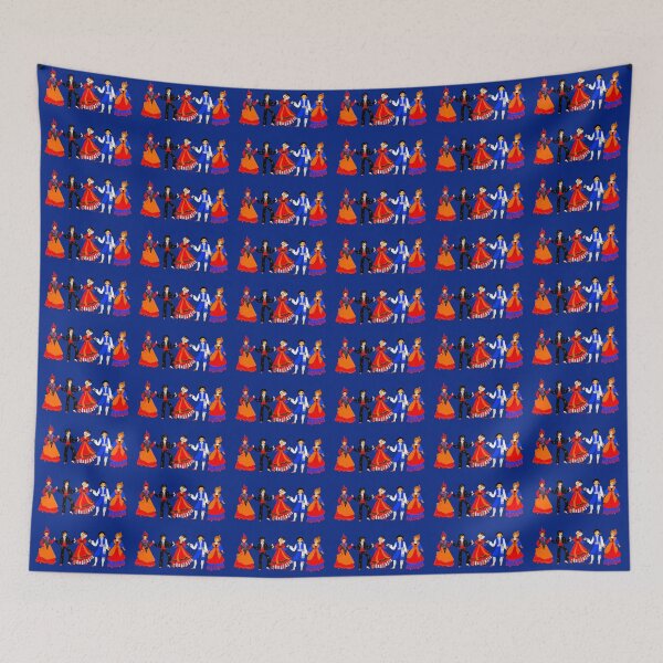 Item preview, Farandole of the Pyrenees, France designed and sold by Catherine Debusne.