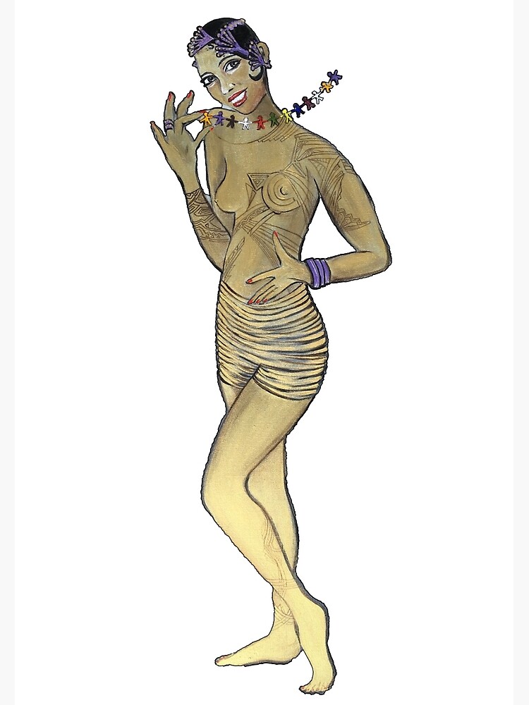 Josephine Baker Rainbow Tribe by GalleryGiselle
