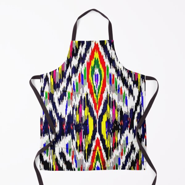 Item preview, Rainbow diseña patrones ikat, diseños uzbekos Ikat designed and sold by LeFabriqueOuz.