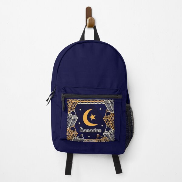 Item preview, Ramadan Mubarak Design With Golden Lantens, Moon and Stars designed and sold by StassyDraws.