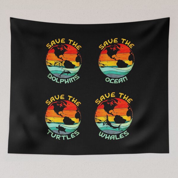 Item preview, Earth Set And Ocean Waves Retro, Earth Day Sticker Pack  designed and sold by ACC .