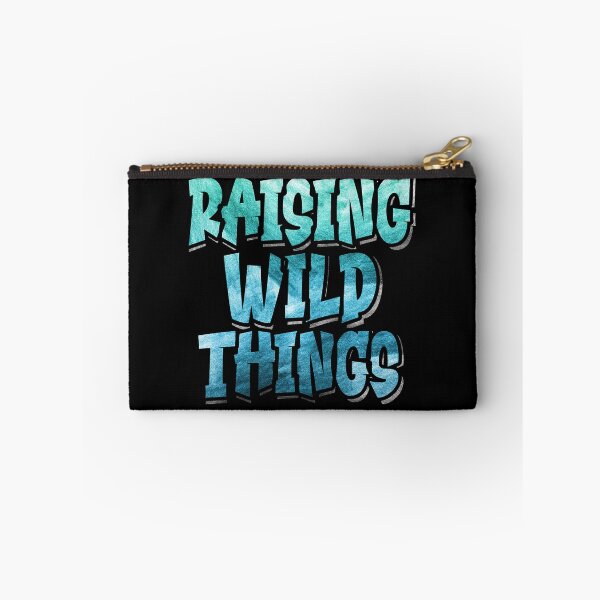 Item preview, Raising Wild Things, Funny Gift for Mom and Dad designed and sold by orangeblue21.