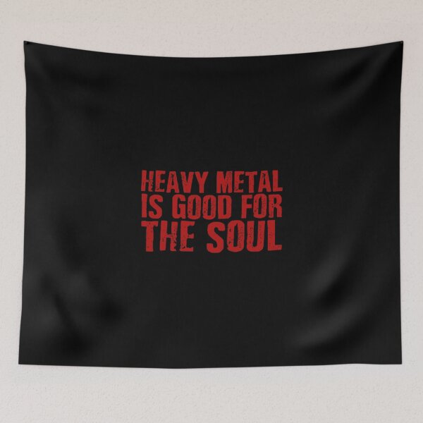 Item preview, Heavy Metal Is Good For The Soul Racerback Tank Top designed and sold by rikazr6sr1.