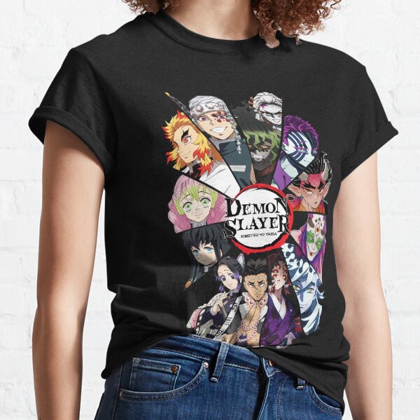 Tueur de démons Tous les personnages T-shirt classique