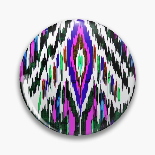 Artikelvorschau, Rainbow entwirft Ikat-Muster, usbekische Ikat-Designs entworfen und verkauft von LeFabriqueOuz.