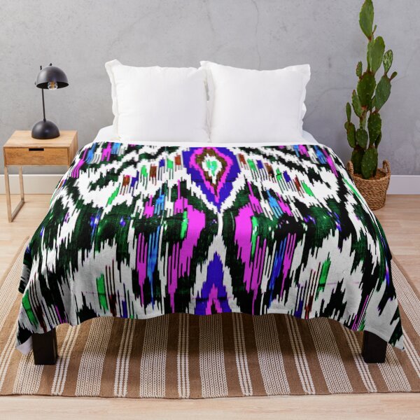 Item preview, Rainbow designs ikat patterns, Uzbek Ikat designs designed and sold by LeFabriqueOuz.