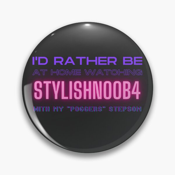 Item preview, Stylishnoob4 poggers stepson twitch youtube content creator designed and sold by LAST WEEK'S STOLEN AESTHETICS.