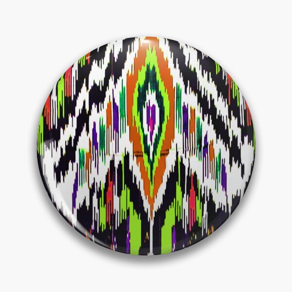 Artikelvorschau, Rainbow entwirft Ikat-Muster, usbekische Ikat-Designs entworfen und verkauft von LeFabriqueOuz.