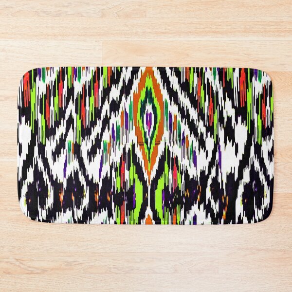 Item preview, Rainbow designs ikat patterns, Uzbek Ikat designs designed and sold by LeFabriqueOuz.