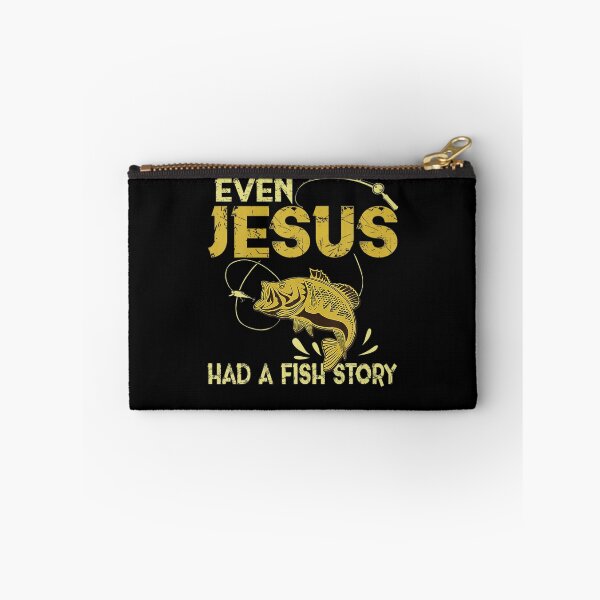 Item preview, Fishing Gifts Even Jesus Had A Fish Story Funny Premium designed and sold by midoxthemagnent.