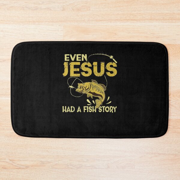Item preview, Fishing Gifts Even Jesus Had A Fish Story Funny Premium designed and sold by midoxthemagnent.