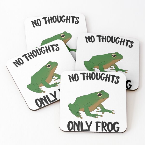Item preview, No Thoughts, Only Frog designed and sold by SirGranada.