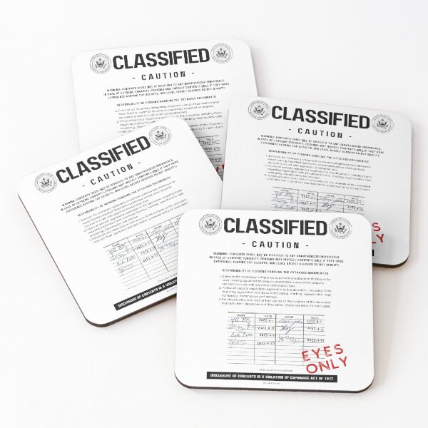 Item preview, Classified Document designed and sold by amuseXpress.