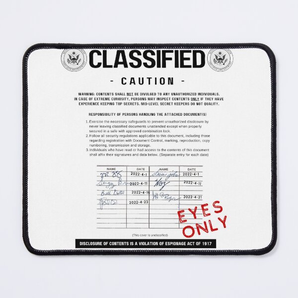 Item preview, Classified Document designed and sold by amuseXpress.