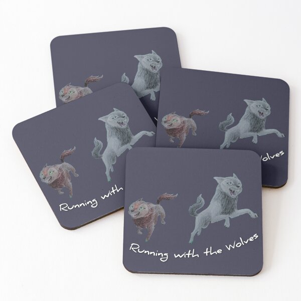 Item preview, Running with the Wolves - Wolfwalkers designed and sold by Lycoris ArtSpark.