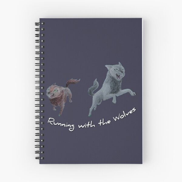 Item preview, Running with the Wolves - Wolfwalkers designed and sold by Lycoris ArtSpark.