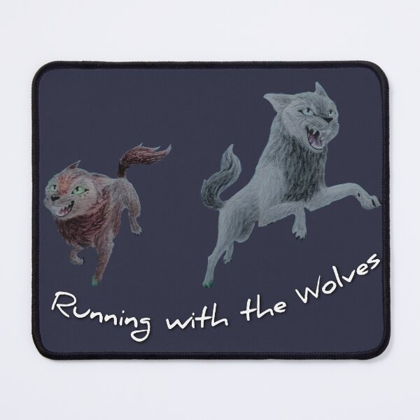 Item preview, Running with the Wolves - Wolfwalkers designed and sold by Lycoris ArtSpark.