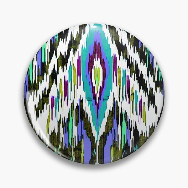 Artikelvorschau, Rainbow entwirft Ikat-Muster, usbekische Ikat-Designs entworfen und verkauft von LeFabriqueOuz.