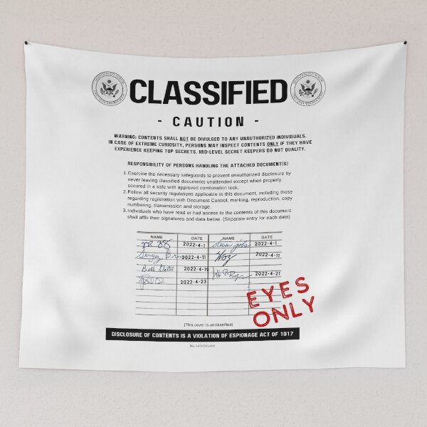 Item preview, Classified Document designed and sold by amuseXpress.